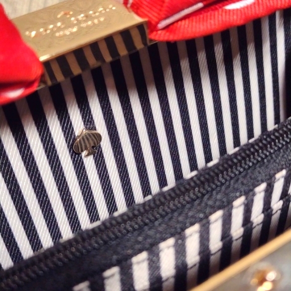 Kate Spade X Disney Minnie Mouse Glitter Party Box Bag - Picture 10 of 16